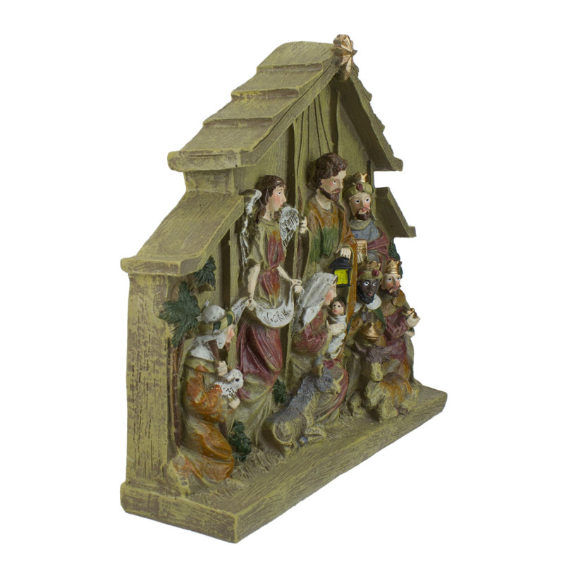 Décoration de table de crèche de Noël 9,75 "