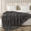 Jeté doux pour canapé, rose clair, 50 x 60-94571954-94571950-94571956