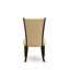 Ensemble de salle à manger 6 pièces comprenant une table rectangulaire à pieds en V et 4 chaises Parson en lin brun avec banc.-913233676-965838859
