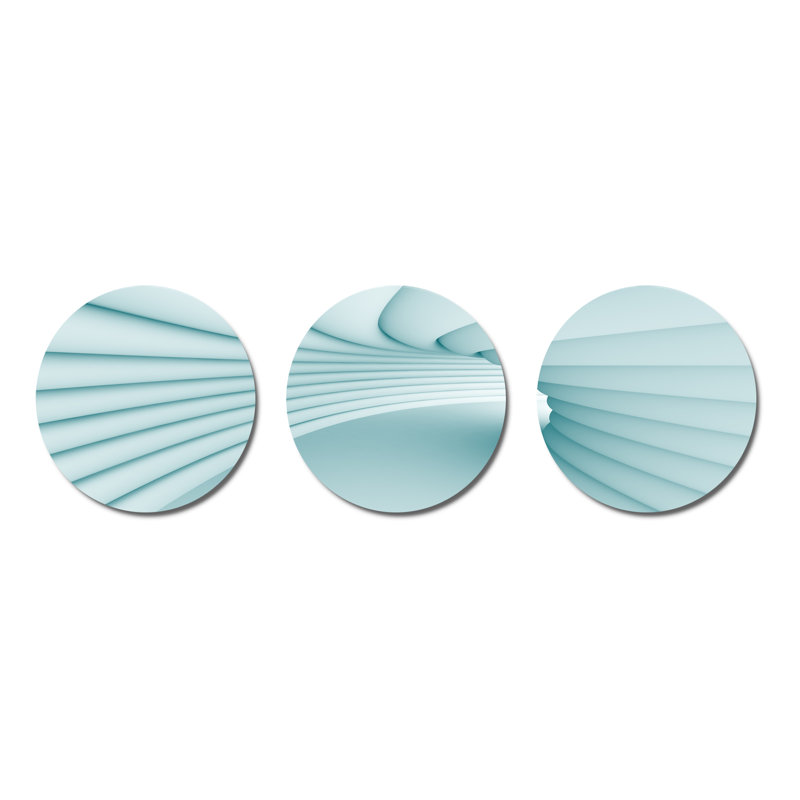Abstract Wall Decor on Metal
