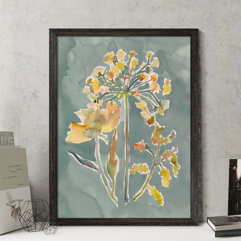 « collected fleurs ii » par paul cezanne-impression du cadre de dessin, H 22 po x l 16 po x P 1 po