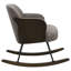 Chaise berçante rembourrée Valera-131258434