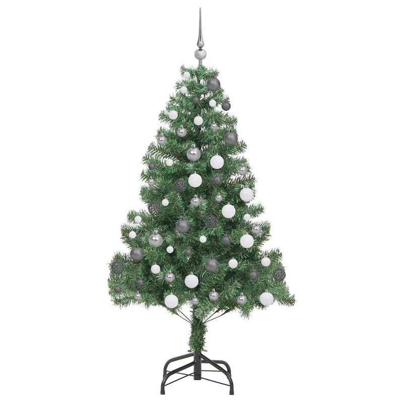 5.91' H Lighted Artificial Christmas Tree