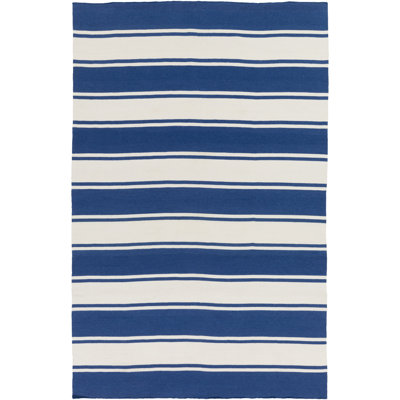 Mowry Flatweave Striped Indoor / Outdoor Rug