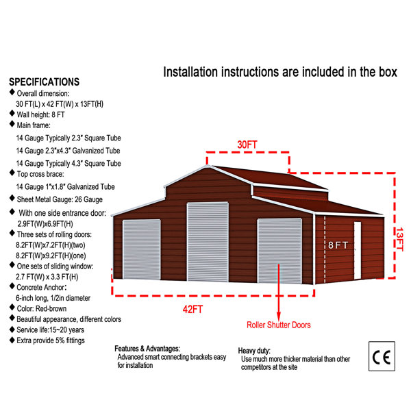 Dimensions du produit