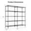 150cm W Metal Shelving Unit