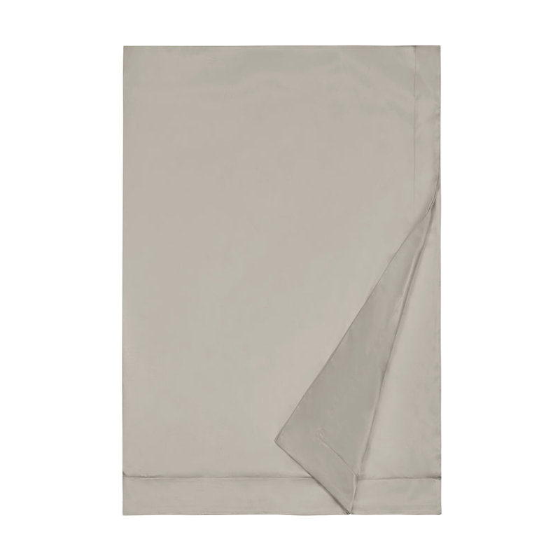 Mulberry Silk Duvet Cover, Cool Gray, California King Duvet Cover