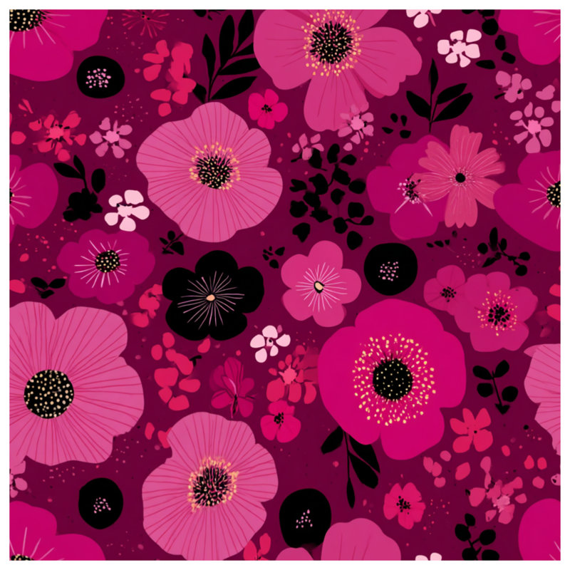 Housse de couette à motif floral Boho, Housse de couette pour grand lit, Motif floral rose
