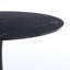 Table tulipe de 42,1 po de couleur grise, table de salle à manger de style Mid-Century pour 4 à 6 personnes - plateau de table rond en panneau de fibres à densité moyenne (le plateau se compose de deux panneaux), table de salle à manger à piédestal, table de bout et table basse de loisirs, table-613967794