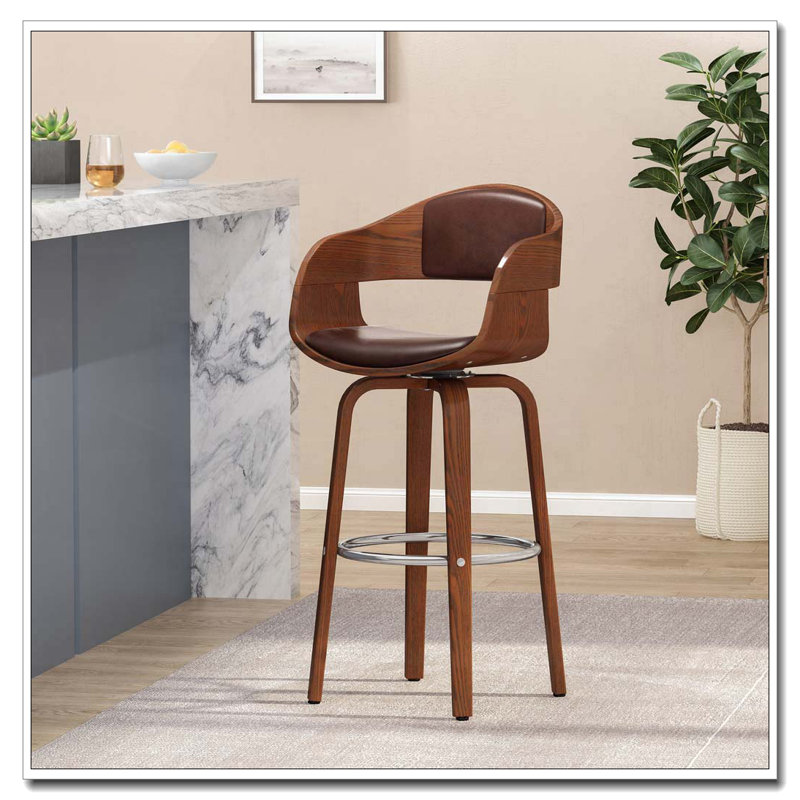 Tabouret de bar, Marron foncé