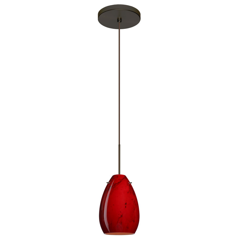 Luminaire suspendu 1 cloche pour une cloche Drasner, Bronze, Halogène