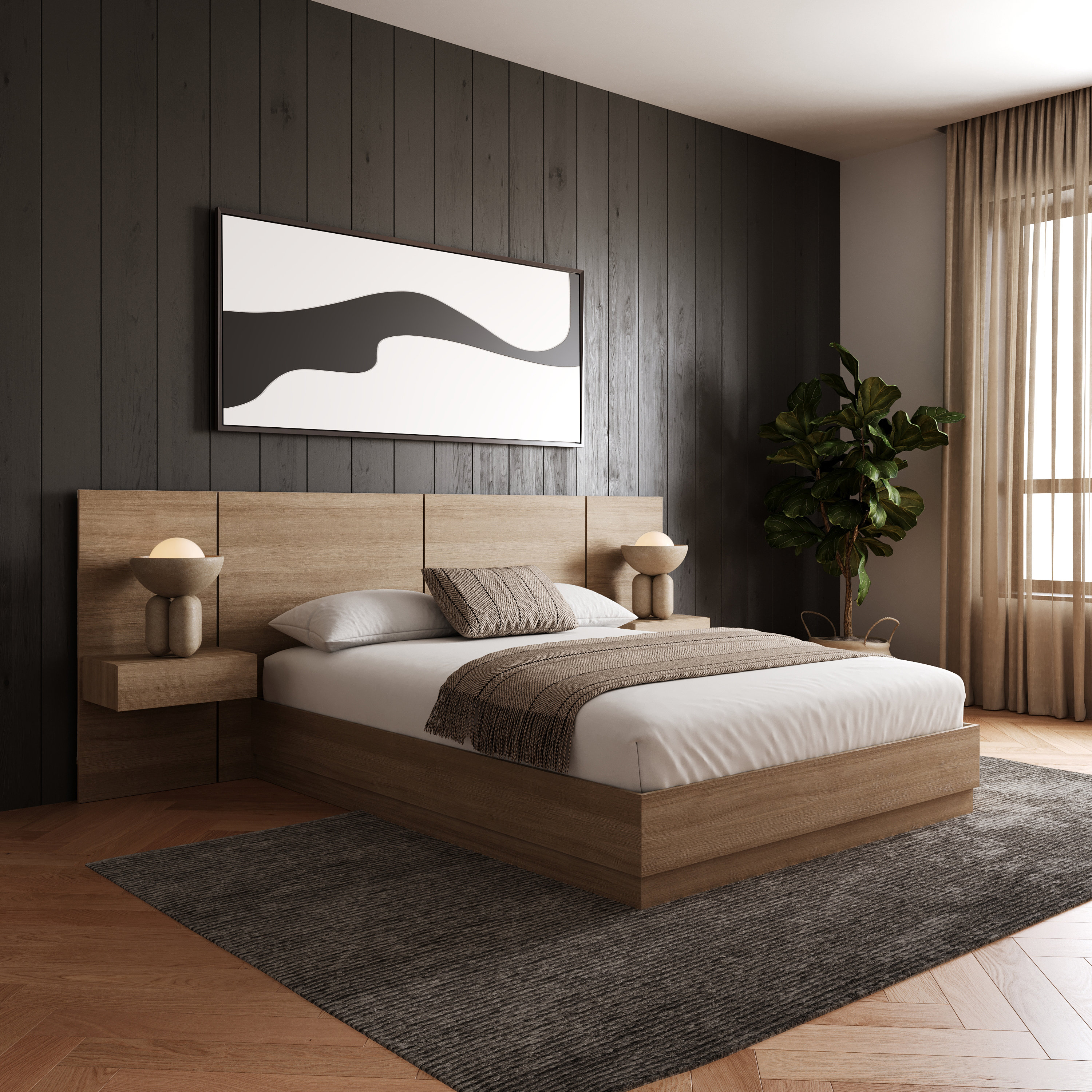 Filoftea 4 Piece Bedroom Set