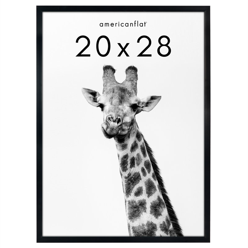 Cadre photo Americanflat, Noir, 20 po x 28 po