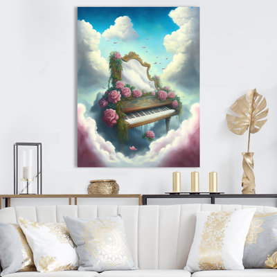 Piano Heaven II, reproduction d'art sur toile
