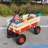 Wood Railing Wagon Tailgating Game-69768043