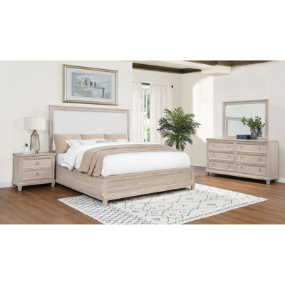 Ensemble de chambre avec très grand lit 4 pièces Wedner