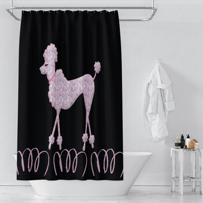 Rideau de douche simple Dominico