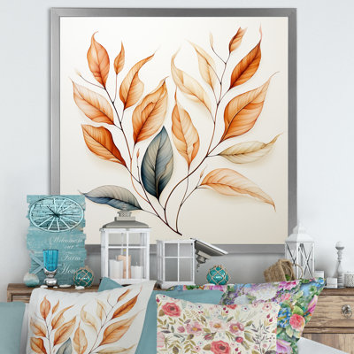 " Copper Leafy Abstractions II "