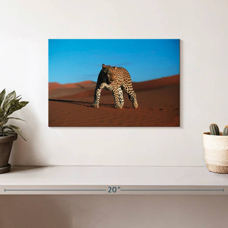 Crowle Desert Leopard, 8" H x 12" W
