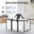 16 Pack Extra Large Heavy Duty Moving Bags, Clear Storage Bins With Lids, Reinforced Handles & Heavy-Duty Zippers Moving Boxes Storage Bags Totes For Clothes Packing, Dorms, College Supplies, Clear-126354026