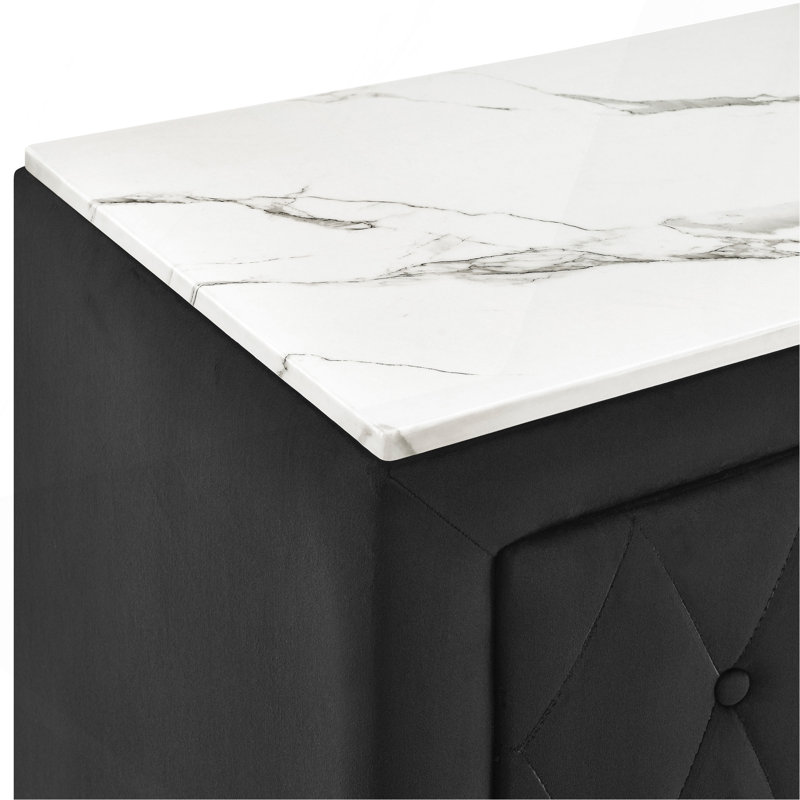 Mobilier de chambre à coucher 1pc, Noir