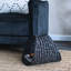 Stained Water Hyacinth & Iron Magazine Rack-782583465