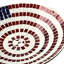 Bain d’oiseaux mosaïque American Flag Ballwin
