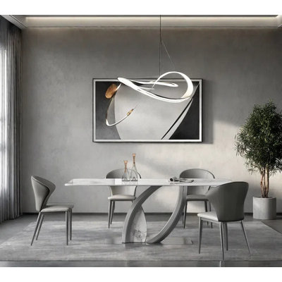 Ensembles de table de salle à manger légers et luxueux.