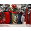 Coussin English Bulldog and Santa Claus-101410277
