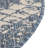 Bonnetta Geometric Machine Woven Polypropylene Indoor / Outdoor Area Rug in Blue/Ivory-580083851