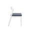 Structure de chaise de salle à manger (paquet de 2) avec coussin graphite-1101185064