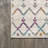 Kateshia Moroccan HYPE Boho Vintage Diamond Ivory/Multi Rug-226727324