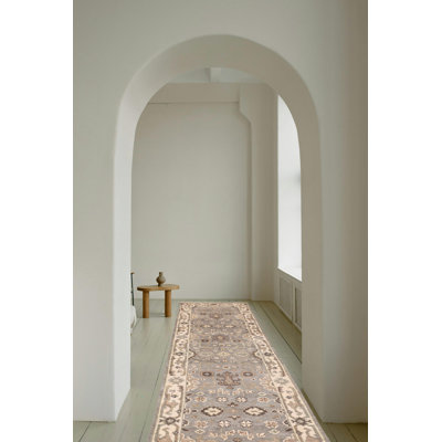 Royal Oushak Grey Rug 2'6" x 9'9"