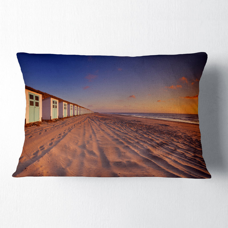 Coussin lombaire au coucher du soleil