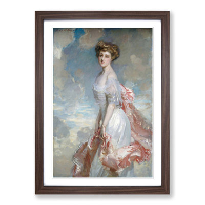 Portrait of a Lady by John Singer Sargent - Framed Print