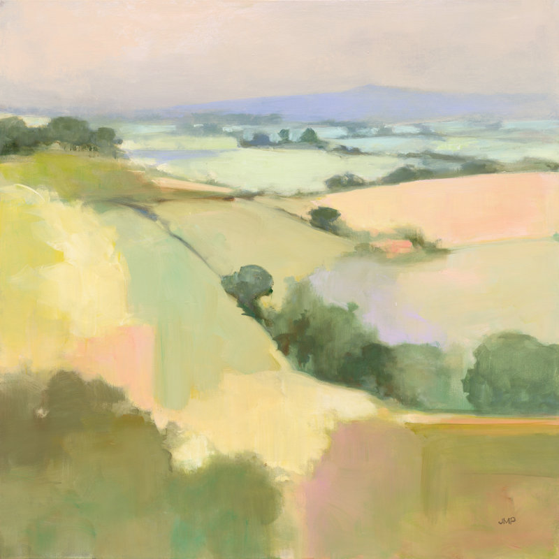 «Dream Valley I» par Julia Purinton, reproduction d'art sur toile tendue, H 30 po x l 30 po