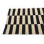 Tapis noir et blanc Osbourne