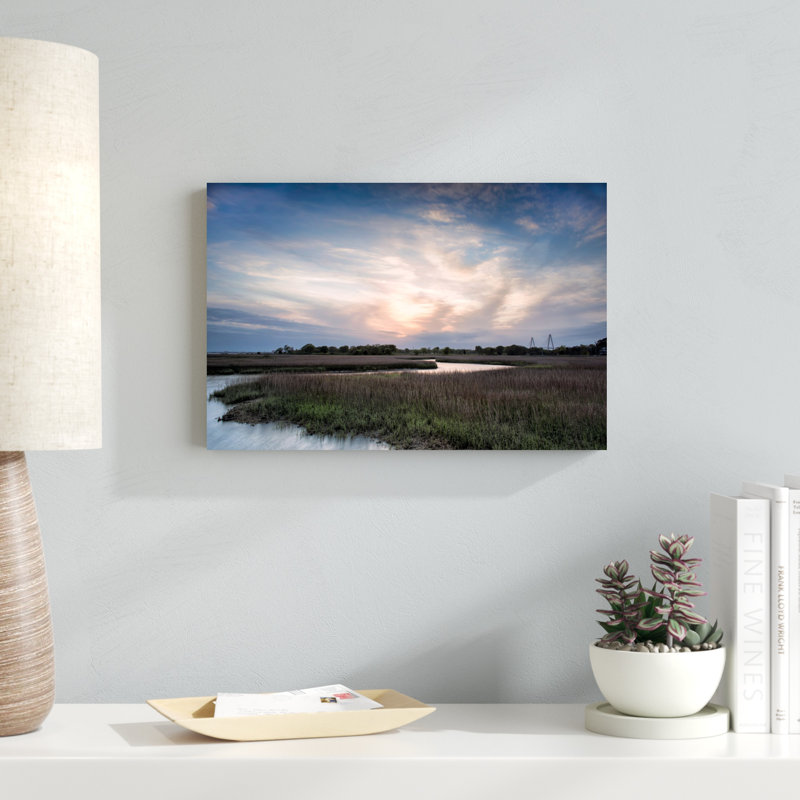 Low Country Sunset III, H 12 po x l 18 po x P 1,25 po