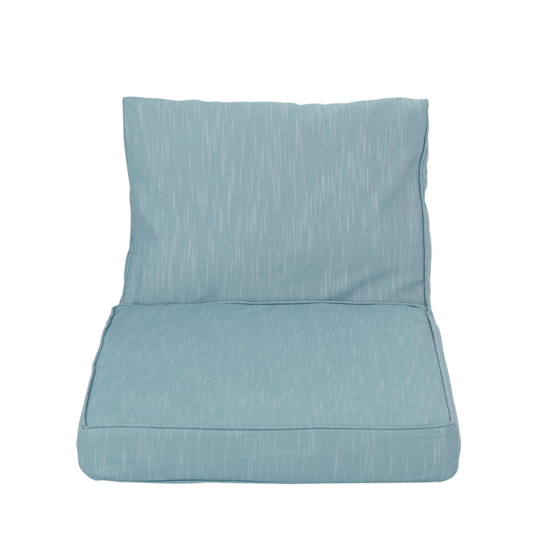 Coussin de siège / dossier extérieur Billy-George, sarcelle