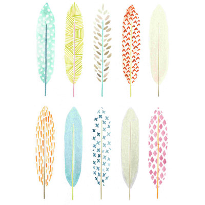Motifs de plumes I