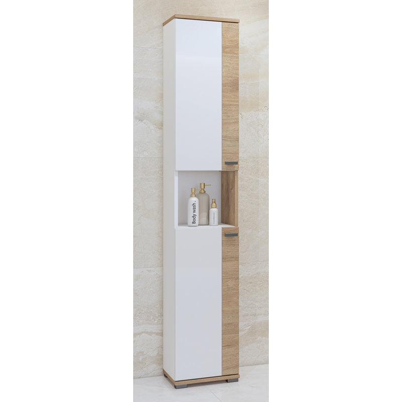 Edwyn Wall Mounted Required Linen Cabinet