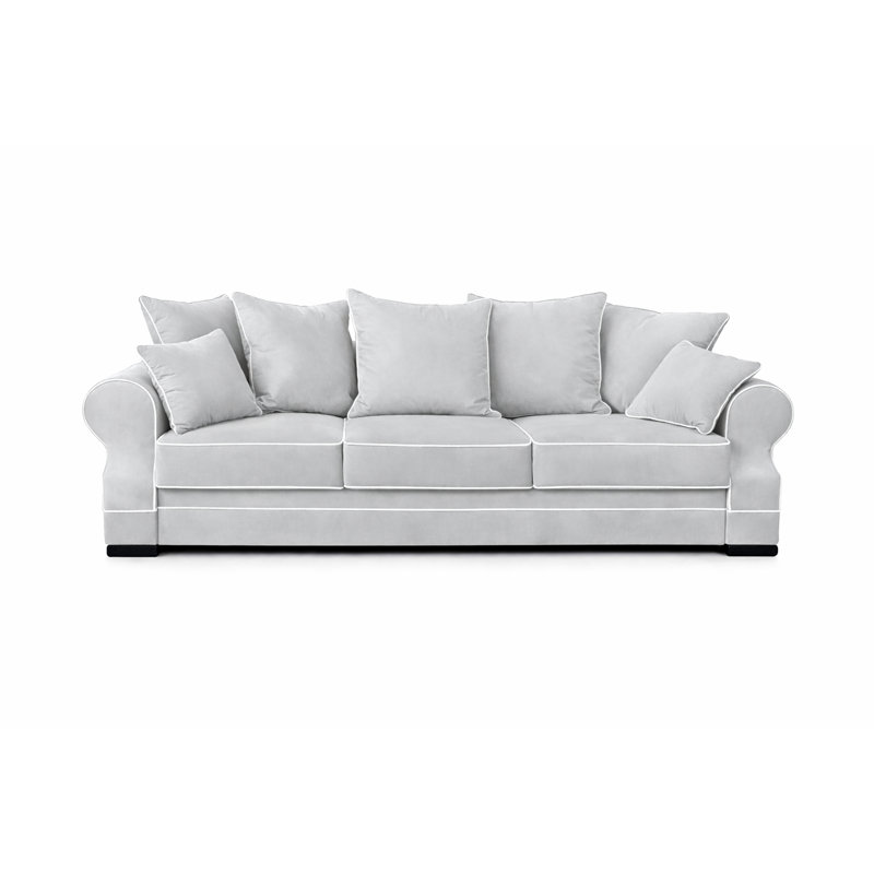 3 Seater Sofa, Light Grey