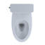 Toilette allongée deux pièces à double chasse Drake® (chasse incluse)