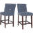 Audrick Upholstered Counter Stool with Solid Wood Frame-918350482-918350483
