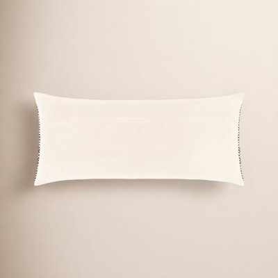 Sefarina Striped Wool Lumbar Throw Pillow