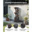 Fontaine d'extérieur à 5 niveaux en forme de pot en cascade 49,61 po