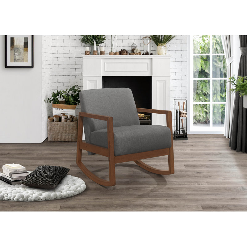 Fauteuil de 32 po de largeur, Tissu gris performance