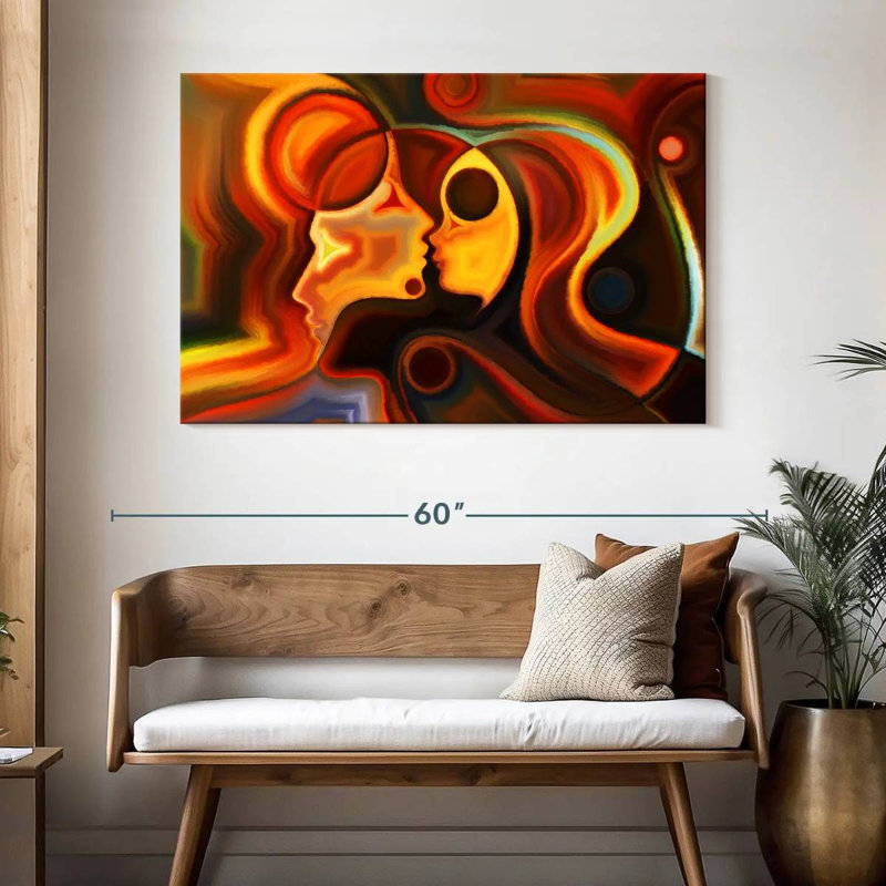 Avery Abstract Love, H 32 po x l 48 po