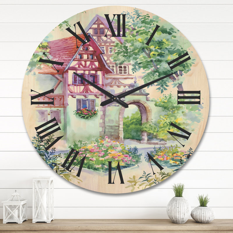 Horloge murale House in the Country, Très grand