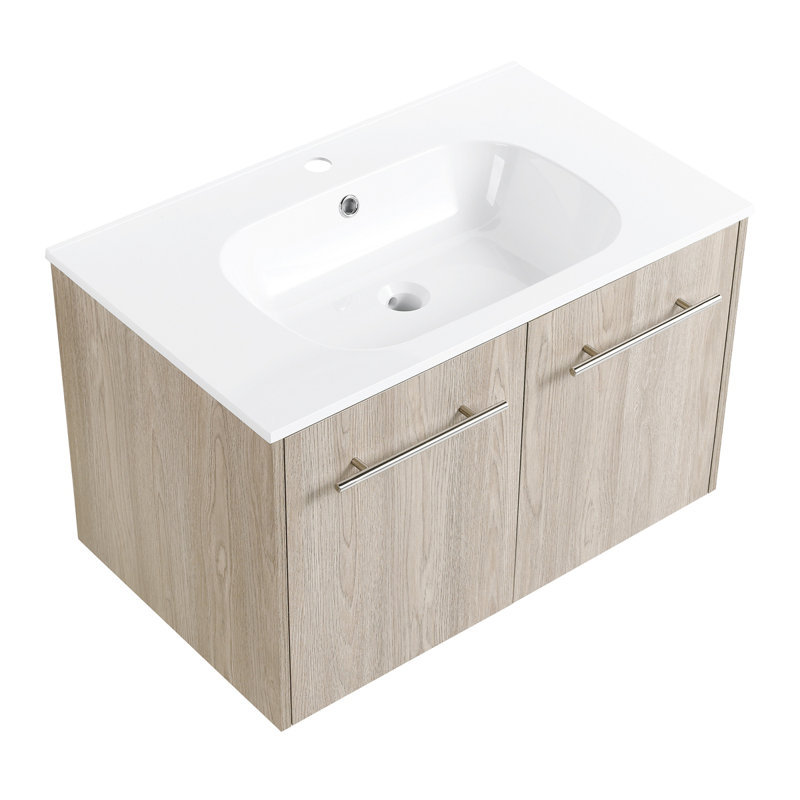 Meuble-lavabo mural